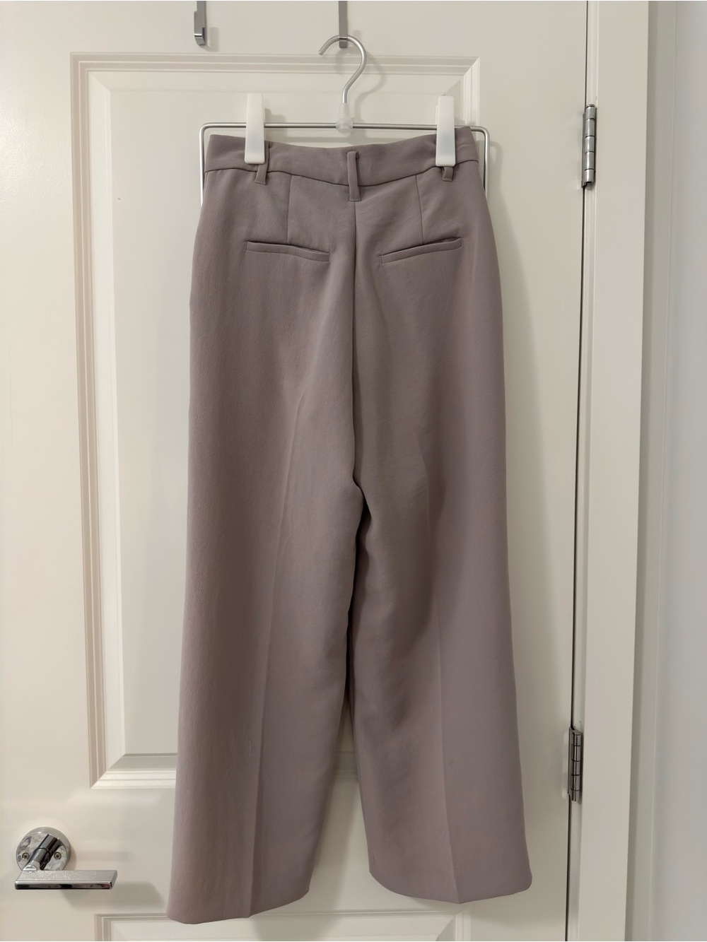 Aritzia Wilfred Effortless Pant Cropped Size 0 Grey - Picture 2 of 5